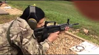 shooting the L98A2 rifle [upl. by Cade213]