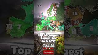 Top Strongest Countries In NATO geography mapping politics nato [upl. by Calabresi321]