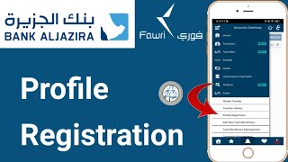 Aljazira Fawri Bank Profile Registration  AlJazira Fawri Bank Ka Profile Registration Kaise Karen [upl. by Anatak]