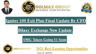 Igniter 100 Exit Plan Final Update By CFO  Do This Process Fast igniter100 solmax mlm [upl. by Thad]