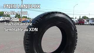 Pneus Landlux LD88  Lussier Centre du Camion [upl. by Carey235]