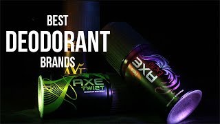 Top 5 Best Deodorant Brands for Men in 2017 [upl. by Avihs530]