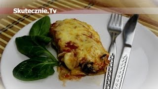 Cannelloni z indykiem szpinakiem i suszonymi pomidorami  SkutecznieTv HD [upl. by Silevi]