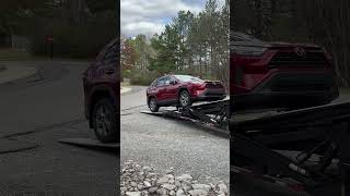 Unloading 2024 Toyota RAV4 XLE shorts [upl. by Rhoades]