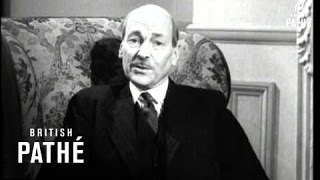 Interview With The Rt Hon Clement Attlee Aka Election Interview No 3 1950 [upl. by Aicilegna784]