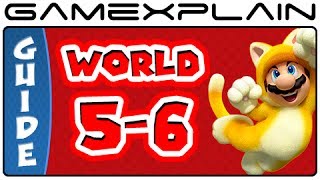 Super Mario 3D World  World 56 Green Stars amp Stamp Locations Guide amp Walkthrough [upl. by Feodor]