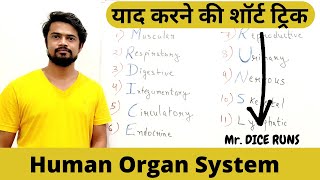 Organ systems of the Human Body  Anatomy and Physiology  Mnemonic mlt nursing [upl. by Sapphire]