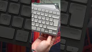 Review Rápida del teclado inalámbrico Logitech MX Keys Mini [upl. by Alleon845]