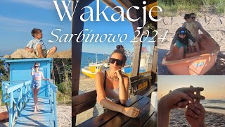 Sarbinowo  Wakacje 2024 🏖 cz1 [upl. by Nashner349]