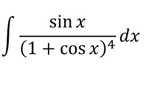 Integral of sinx1  cos x4 [upl. by Limbert]