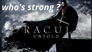 HOW POWERFUL IS DRACULA UNTOLD [upl. by Alekal]