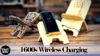 Making a Wireless Charging Stand Roubo Style [upl. by Denny749]