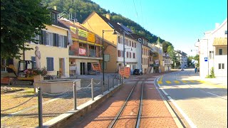 ★ 🇨🇭4K Cab ride Waldenburg  Liestal Switzerland 082019 Soon part of history [upl. by Yrellih]