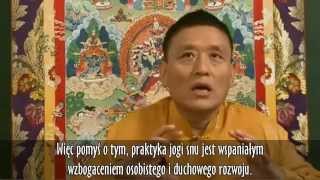 Tenzin Wangyal Rinpocze  Cel praktykowania Jogi Snu [upl. by Ellerol]