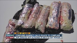 700K in meth found after suspect calls police [upl. by Pamella]