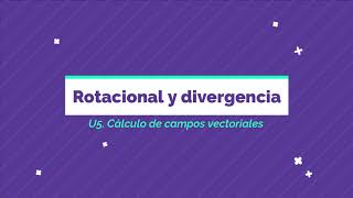 Rotacional y divergencia [upl. by Gilly]