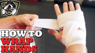 How To Wrap Hands for Boxing  Step By Step [upl. by Ecinev]