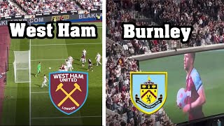 West Ham vs Burnley Stadionvlog  London Vlog Teil 2 [upl. by Cohlier25]