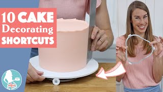 10 Cake Decorating Shortcuts [upl. by Naiva]