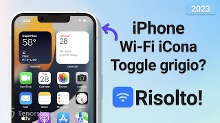 iCona Wifi Non Si Accende iPhone  iPhone WiFi iConaToggle grigio Ecco come risolvere i problemi [upl. by Aihsar137]