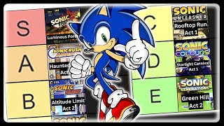 🔴 Ranking ALL 221 Boost Sonic Levels 20052022  Unleashed Colors Generations Rush  Adventure [upl. by Lemal]