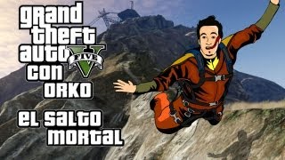 GTA V Xbox 360 En Español  EL SUPER SALTO MORTAL [upl. by Frank]