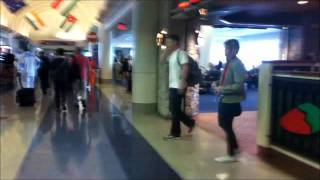 Walking through LAX Terminal 4 [upl. by Heinrich]