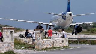 JSILGSK Alexandros Papadiamantis airport  Skiathos [upl. by Redman]