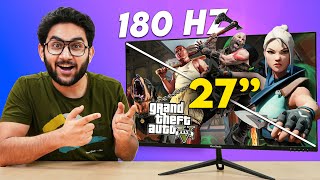 I Tried This NEW 180Hz Gaming Monitor By Viewsonic [upl. by Natka298]