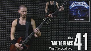 50 METALLICA RIFFS [upl. by Lohman647]