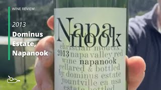 Wine Review Dominus Estate Napanook 2013 [upl. by Smiley112]