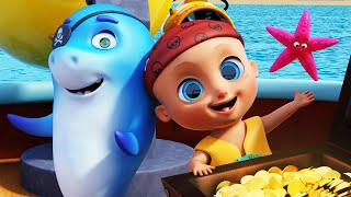 A Sailor Went to Sea  🐶🐱Animal Sounds and more Kids Songs and Nursery Rhymes  LooLoo Kids [upl. by Rossy803]