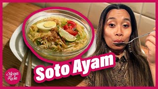 Ek het Soto Ayam gemaak die bekendste sop in Indonesië [upl. by Gamber]