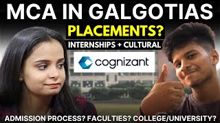 MCA ADMISSION IN GALGOTIAS 2023  PODCAST 37 [upl. by Arakal]