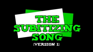 The Subitizing Song suhbitizing Version 1 dots tenframes fingers up to 10 [upl. by Novehc93]