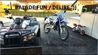 ►Sortie en POCKET Bike QUAD 550cc  XP6 50cc★ [upl. by Eustace841]