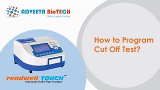 Readwell TOUCH How to program CUTOFF mode in ELISA Reader [upl. by Arikehs]