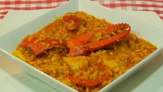 Receta fácil de arroz meloso de bogavante [upl. by Haroun]