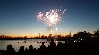 Salzgitter Fackelschwimmen 2022 Feuerwerk [upl. by Els]