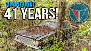 ABANDONED Plymouth Valiant Rescued After 41 Years [upl. by Steiner925]