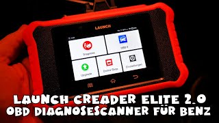 LAUNCH Creader Elite 20 OBD2 Diagnosegerät für Mercedes Benz Maybach Sprinter X431 [upl. by Rad]