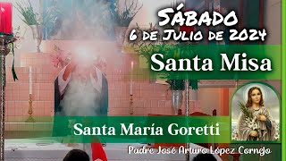 ✅ MISA DE HOY sábado 6 de Julio 2024  Padre Arturo Cornejo [upl. by Buttaro986]