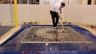 How to Properly Clean Fine Wool Area Rugs [upl. by Htiekel840]