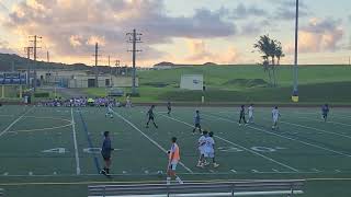 High School soccer match in GUAM USA NOV042024 Second game FD high School 3  ND school 1 [upl. by Wynne]