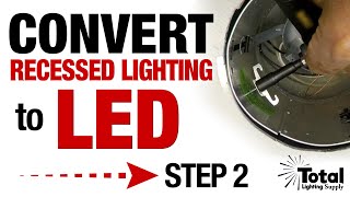 Convert my Recessed Lighting Downlight with LED Trims  Step 2  Installing Torsion Spring CClips [upl. by Jarret]