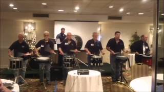 The U S Air Force Drum amp Bugle Corps Alumni Drumline [upl. by Aivle]