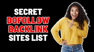 Dofollow Backlinks Instant Approval  Dofollow Backlinks Kaise Banaye [upl. by Marabelle]