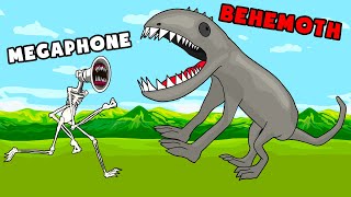 BEHEMOTH VS GREAT MOTHER MEGAPHONE Cartoon Animation [upl. by Ardisi923]