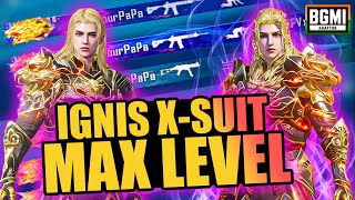 BGMI RICH MILLIONAIRE KID VS FAROFF  LEVEL 1 Vs LEVEL 2 IGNIS XSUIT  Faroff [upl. by Blunk]