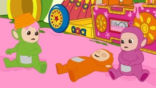 Tiddlytubbies ★ Tiddlytubbies Eating Custard  50 Minute Compilation ★ Kids Cartoon Show [upl. by Samoht]